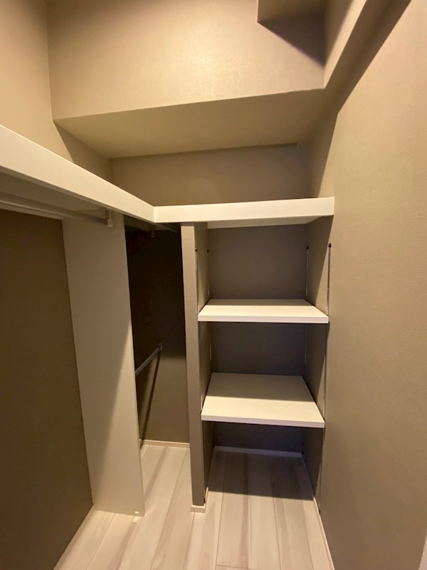 収納　ウォークインクローゼット