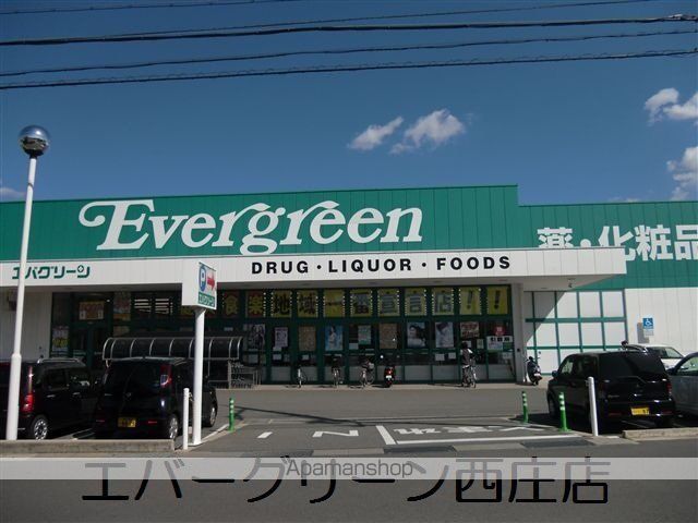 スーパー　エバグリーン西庄店（スーパー）まで664m