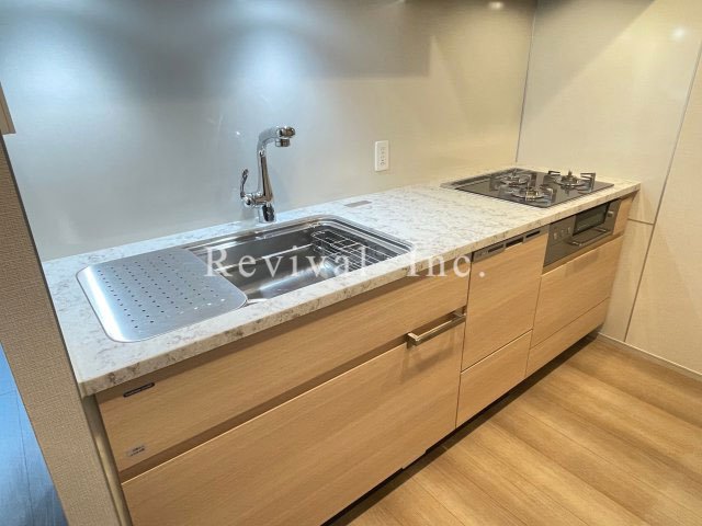 キッチン　料理のしやすいガスキッチン仕様