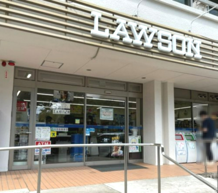 コンビニ　ローソン 中日新聞北館店（コンビニ）まで533m