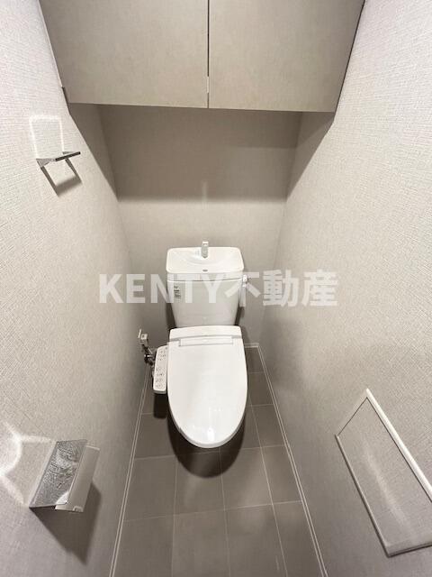 トイレ　ゆったりとした空間のトイレです