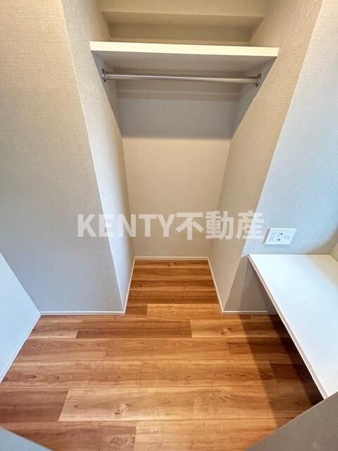 収納　収納のためのスペースです