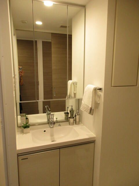 洗面設備　忙しい朝には欠かせない洗面所です