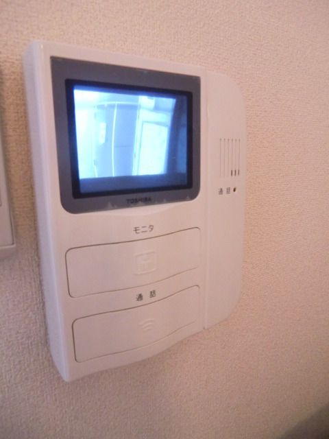 セキュリティ　来客が確認出来るＴＶインターホン