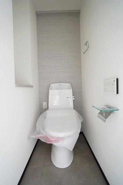 トイレ　ゆったりとした空間のトイレです