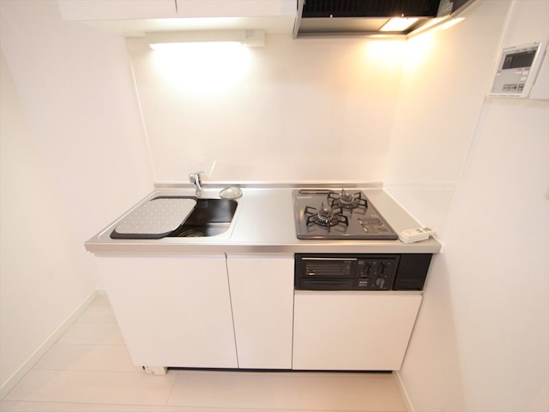 キッチン　システムキッチン（ガス2口コンログリル付）