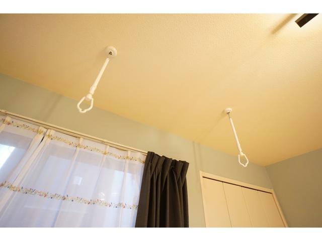 その他設備　室内物干し