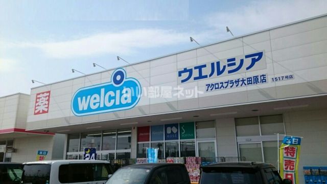 ドラックストア　ウェルシア　アクアクロスプラザ大田原店（ドラッグストア）まで1195m
