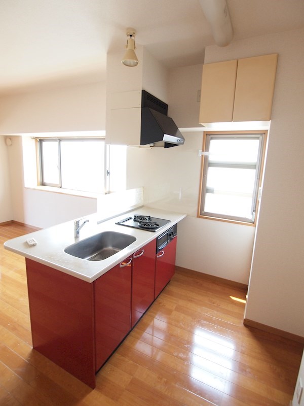 キッチン　システムキッチン。