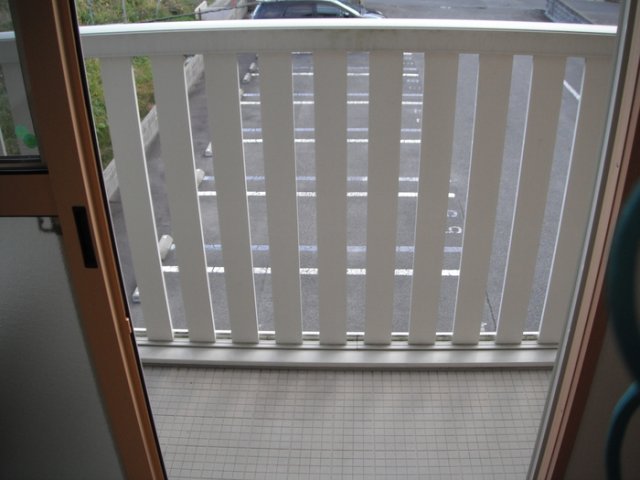 バルコニー　広々としたバルコニーです