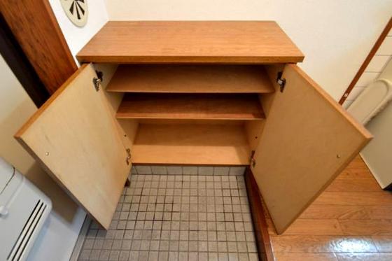 収納　シューズボックス有り！