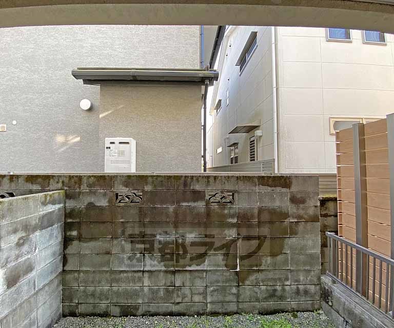 眺望　専用庭からの景色です。