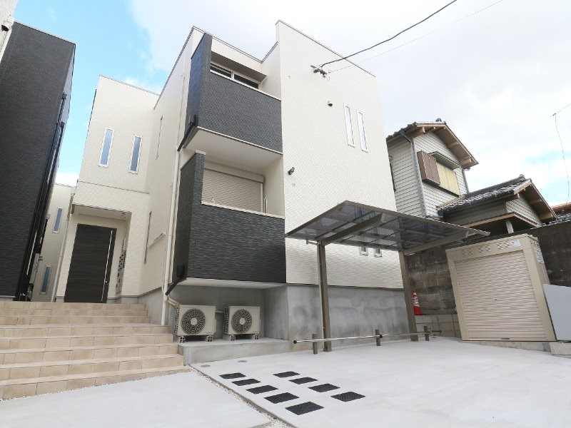 建物外観　外観　オーロック付　宅配ＢＯＸ付　デザイナーズ