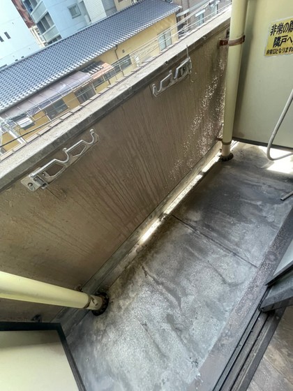 バルコニー　※別号室の写真です