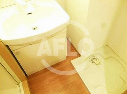 洗面設備　ジェイ・プライド難波南　洗面脱衣所