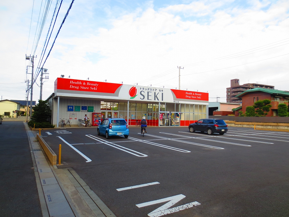ドラックストア　ドラッグストアセキ野火止店（ドラッグストア）まで604m