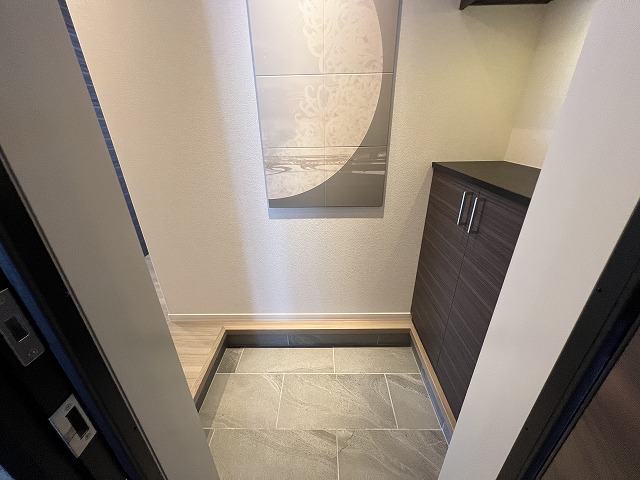 玄関　シンプルで使いやすい玄関です