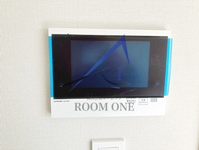 セキュリティ　モニター付きインターホンです。