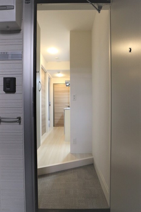 玄関　ゆったりとした玄関です