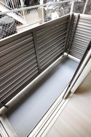 バルコニー　落ち着いた時間を過ごせるバルコニーです