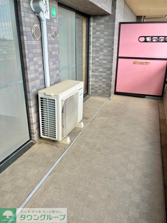 バルコニー　庭