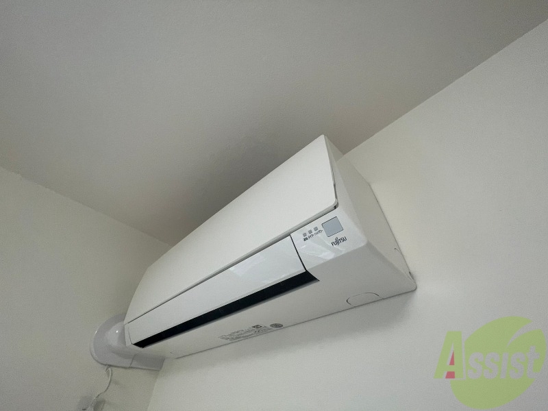 その他設備　エアコンが設置してありますので、寒暖対策もばっちり。