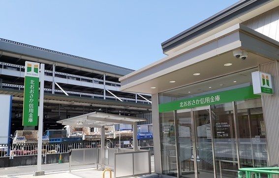 銀行　北おおさか信用金庫様（銀行）まで950m