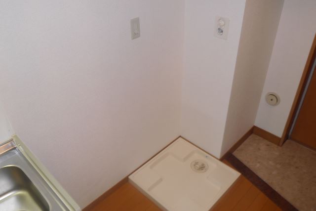 その他設備　洗濯機置場です！