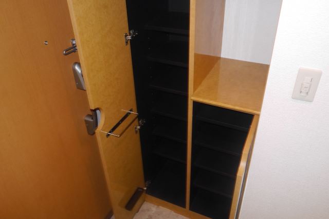 玄関　下駄箱充実してます！