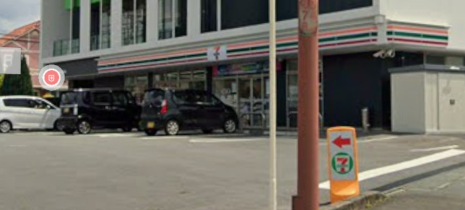 コンビニ　セブンイレブン 熊本大津店（コンビニ）まで1628m