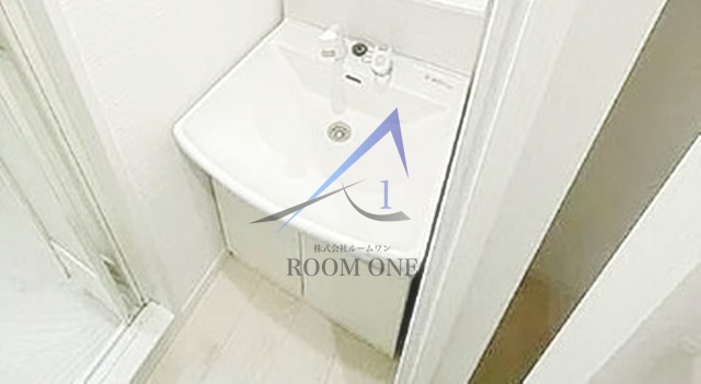 洗面設備　洗面台です。