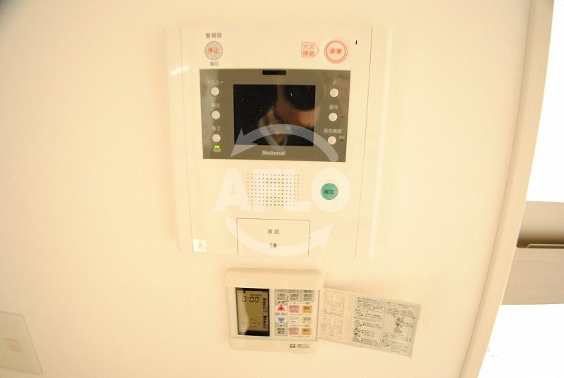 セキュリティ　カスタリア阿倍野　TVモニター付きインターホン