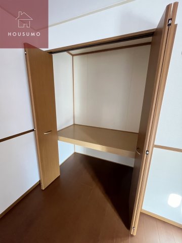 収納　たっぷりとした収納スペースです