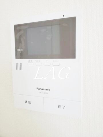 セキュリティ　モニター付きインターホンです。