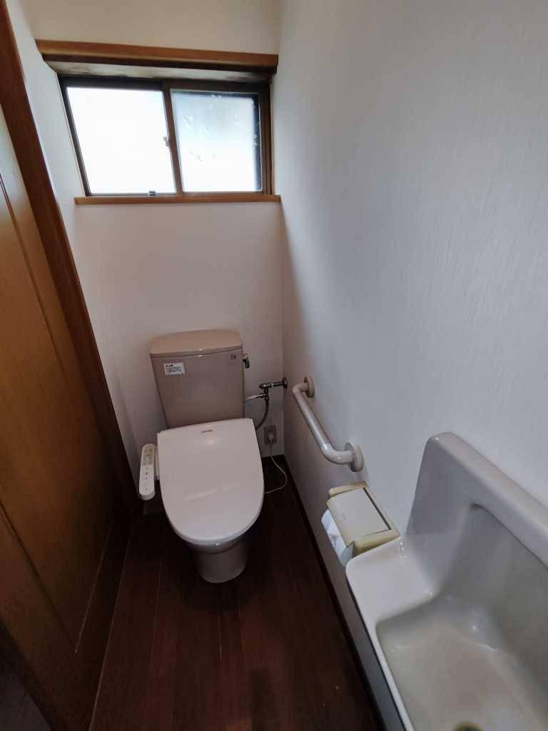 トイレ　ウオシュレットを令和７年に新品交換しました
