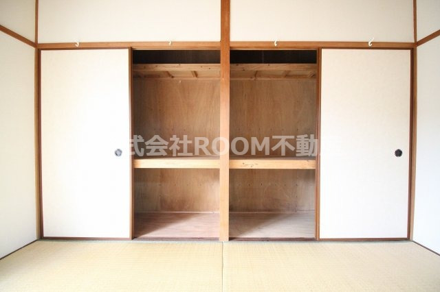 収納　たっぷりとした収納スペースです