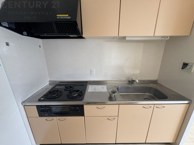キッチン　ガスコンロ付きのキッチンです♪