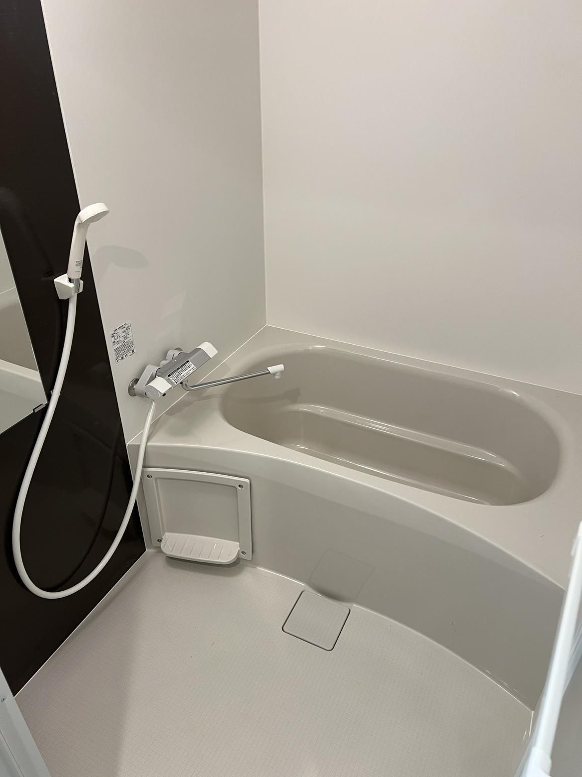 バス・シャワールーム　建築中のためモデルルームのお写真です。