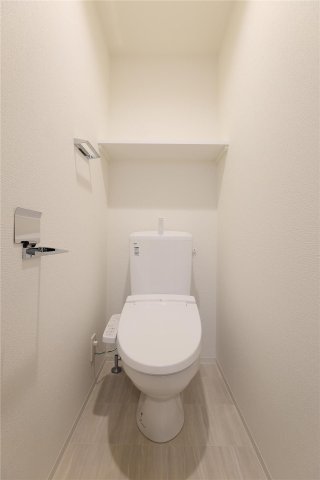 トイレ　建築中のためモデルルームのお写真です。