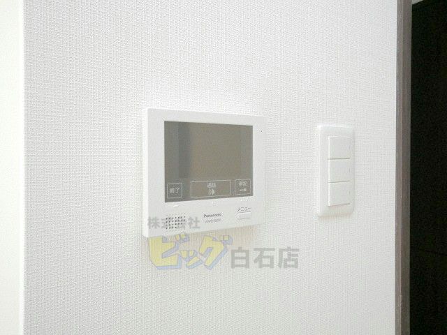 セキュリティ　モニター付きインターホン完備しています♪