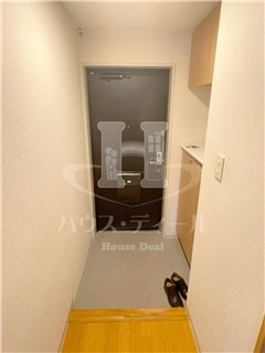 玄関　明るい玄関です