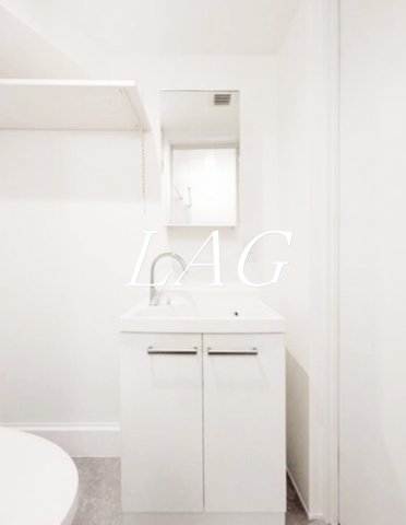 洗面設備　洗面台です。