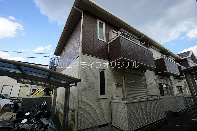 建物外観　積水ハウスのシャーメゾン１Kアパート