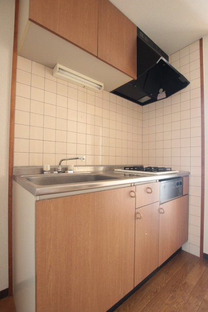 キッチン　同物件別号室の写真です。