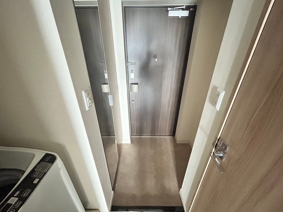 玄関　※別号室のお写真です。