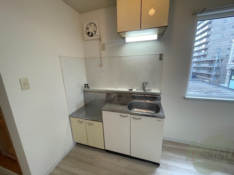 キッチン　キッチンはスペースも広々していて使いやすそうですよ！