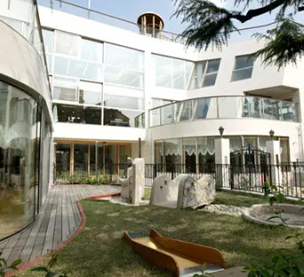 幼稚園・保育園　夢花保育園（幼稚園・保育園）まで324m