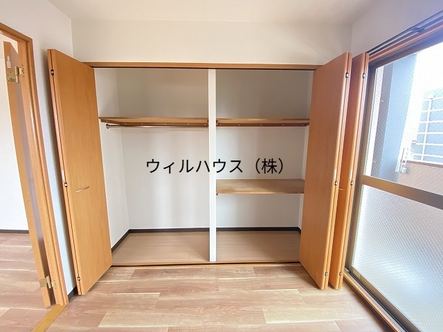 収納　クローゼット！