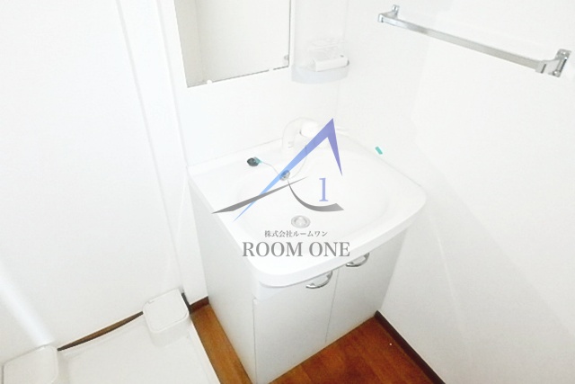 洗面設備　洗面台です。