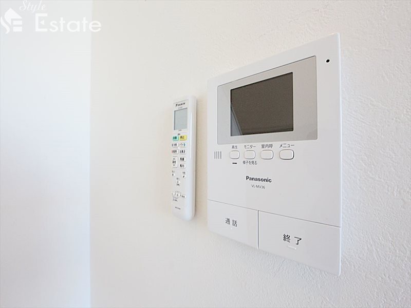 セキュリティ　モニター付きインターホン